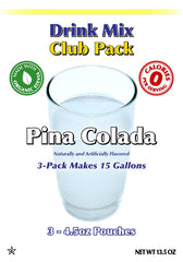 GramZero Pina Colada powder with spoon close-up highlights organic stevia sweetness.