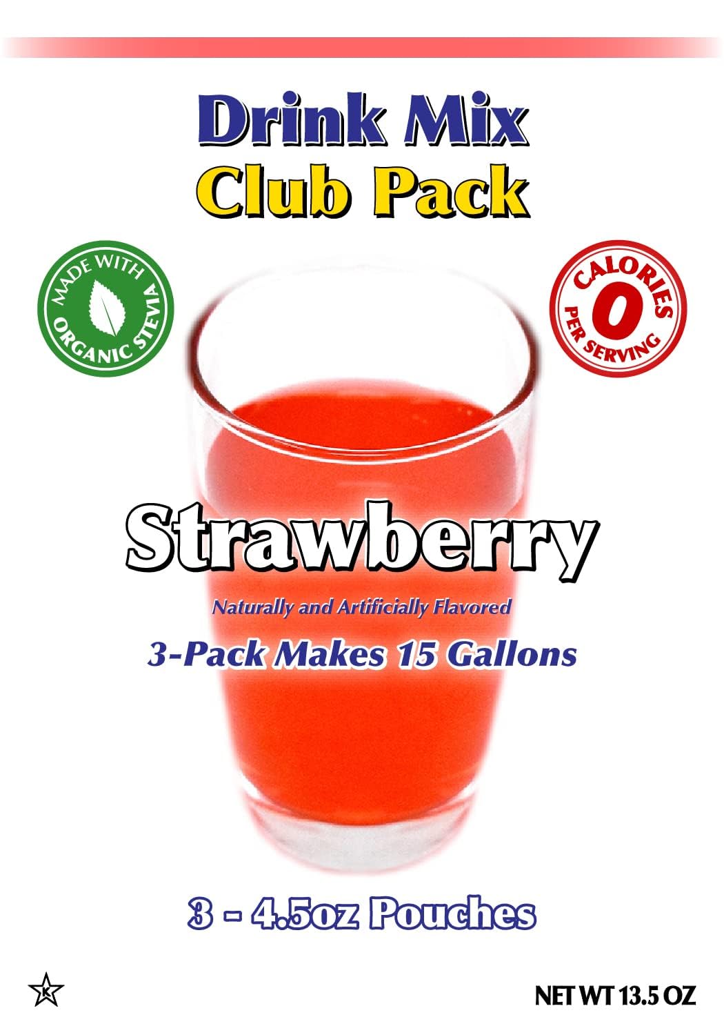GramZero Strawberry mix close-up—organic stevia sweetness, keto-friendly.