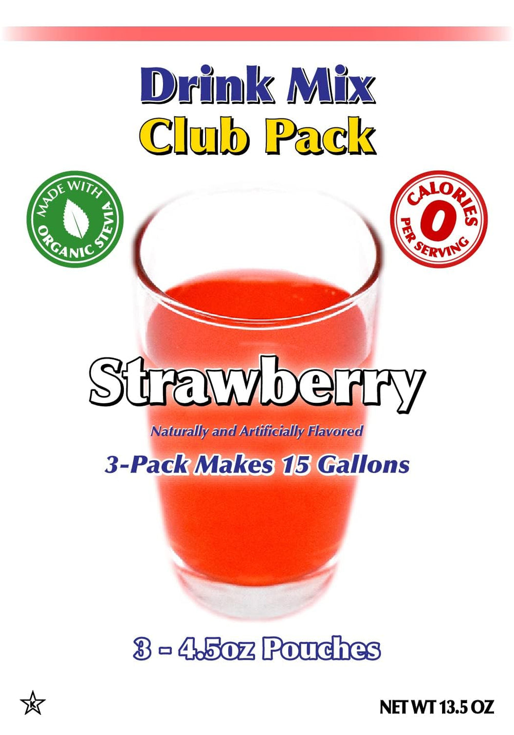 GramZero Strawberry mix close-up—organic stevia sweetness, keto-friendly.