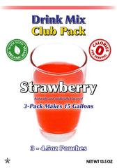 GramZero Strawberry mix close-up—organic stevia sweetness, keto-friendly.