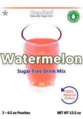 GramZero Watermelon Loaded Tea Mix enhancing a tea drink for clubs