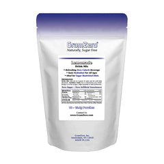 GramZero zero-calorie mix supports loaded tea recipes with flavorful versatility.