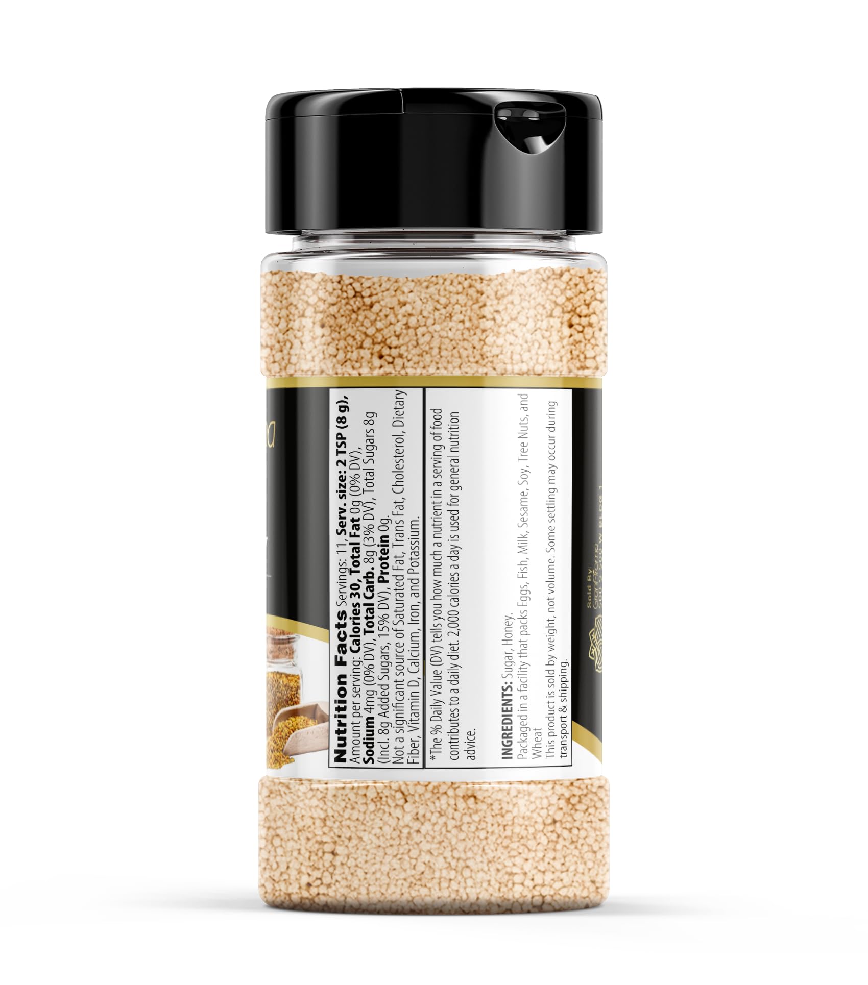 GranAroma Honey Granules are perfect for baking cookies, cakes, and muffins.