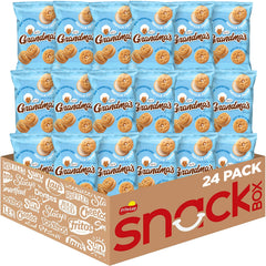 Grandma's Mini Cookies vanilla sandwich creme bites in a bag for on-the-go snacking