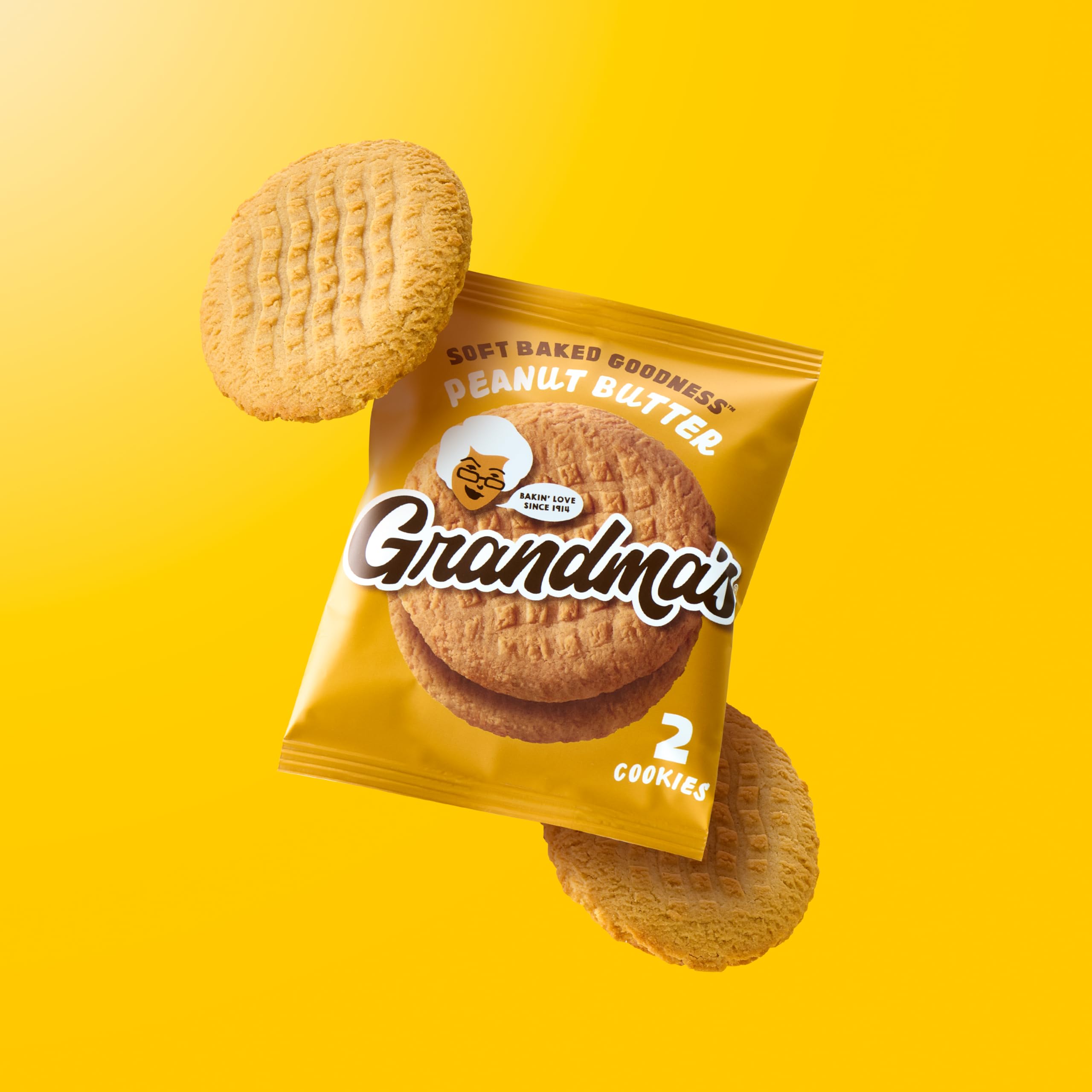Grandma's Peanut Butter Cookies stack, inviting lineup for sharing and tasting.