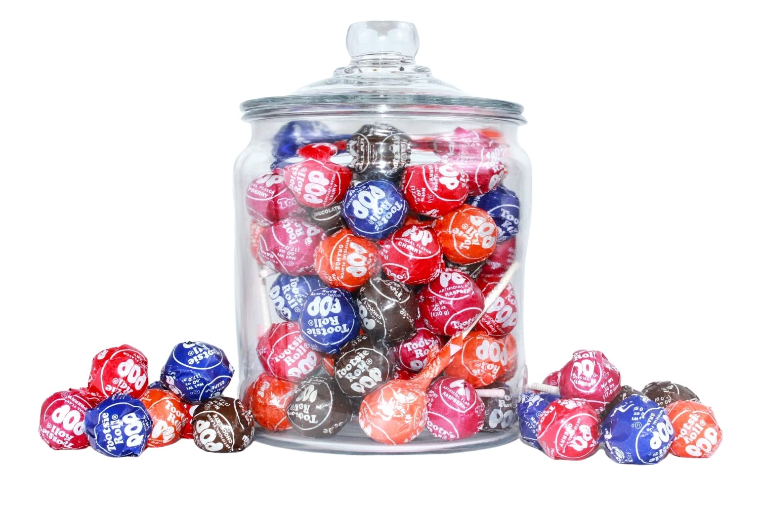 Grandys Candys Tootsie Roll Pops bulk 1-pound bag for easy party planning.