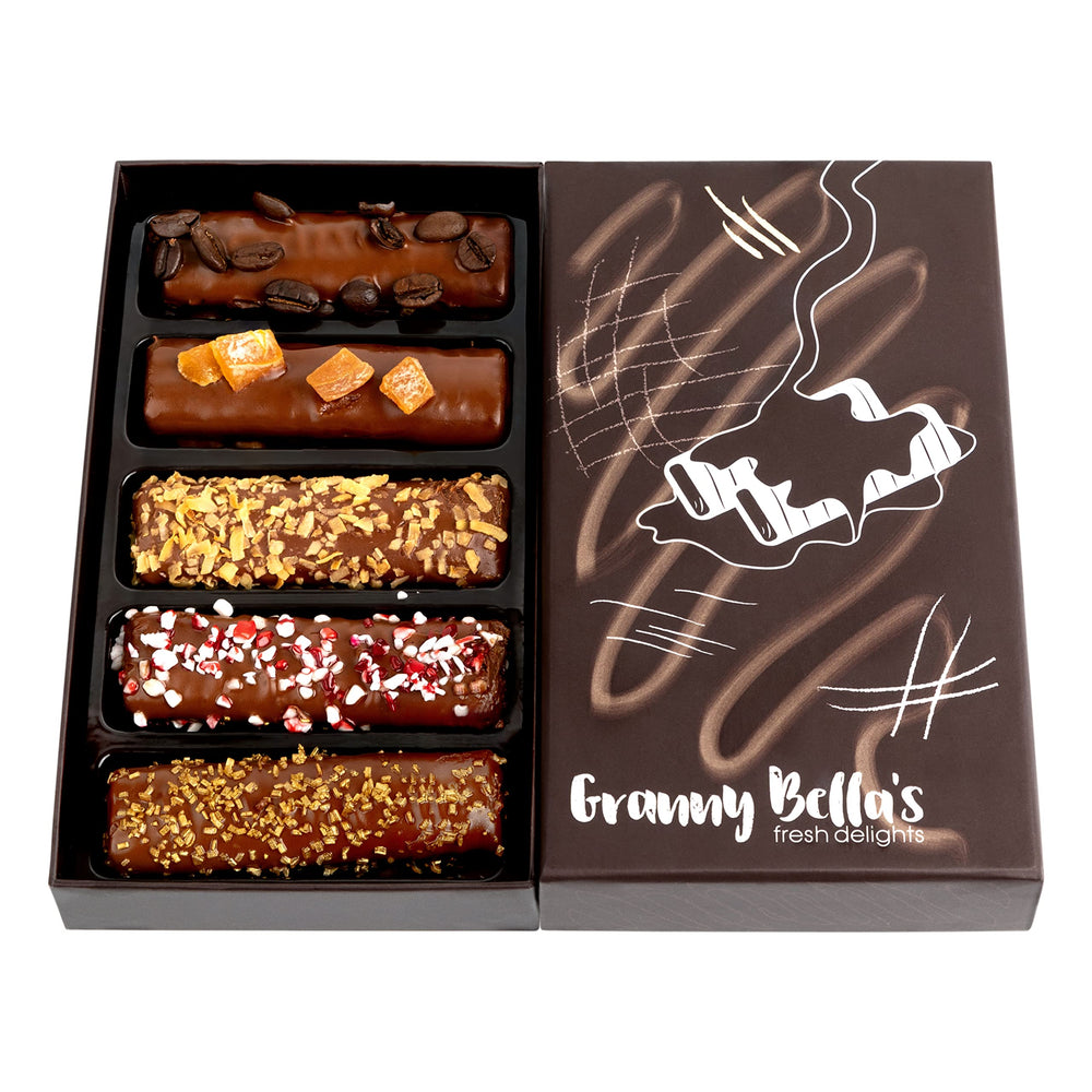 Granny Bella's Easter 5 wafers packaging highlights premium gift presentation for celebrations.