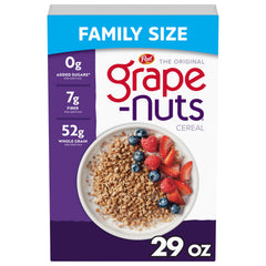 Grape-Nuts Original breakfast bowl with signature crunch and whole grain goodness.