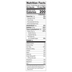 Grape-Nuts Original crunchy nuggets highlight Non-GMO whole grains and iron-rich nutrition.
