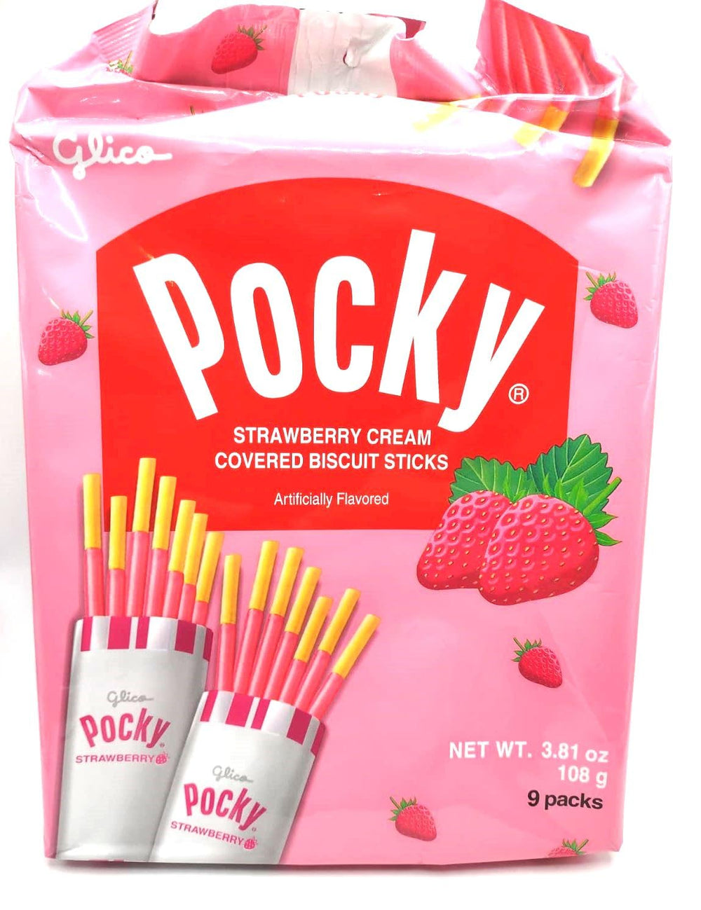 Grateful Grocer Pocky variety pack display inviting flavors for sharing.