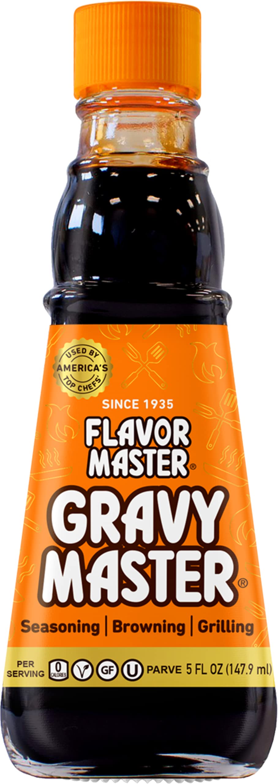 Gravy Master bottle pour showing ready-to-use flavor boost for meals