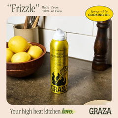 Graza Frizzle neutral flavor blend close-up for versatile cooking.
