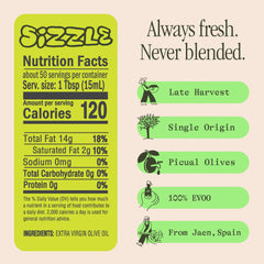 Graza Sizzle closeup showing mellow flavor ideal for versatile cooking