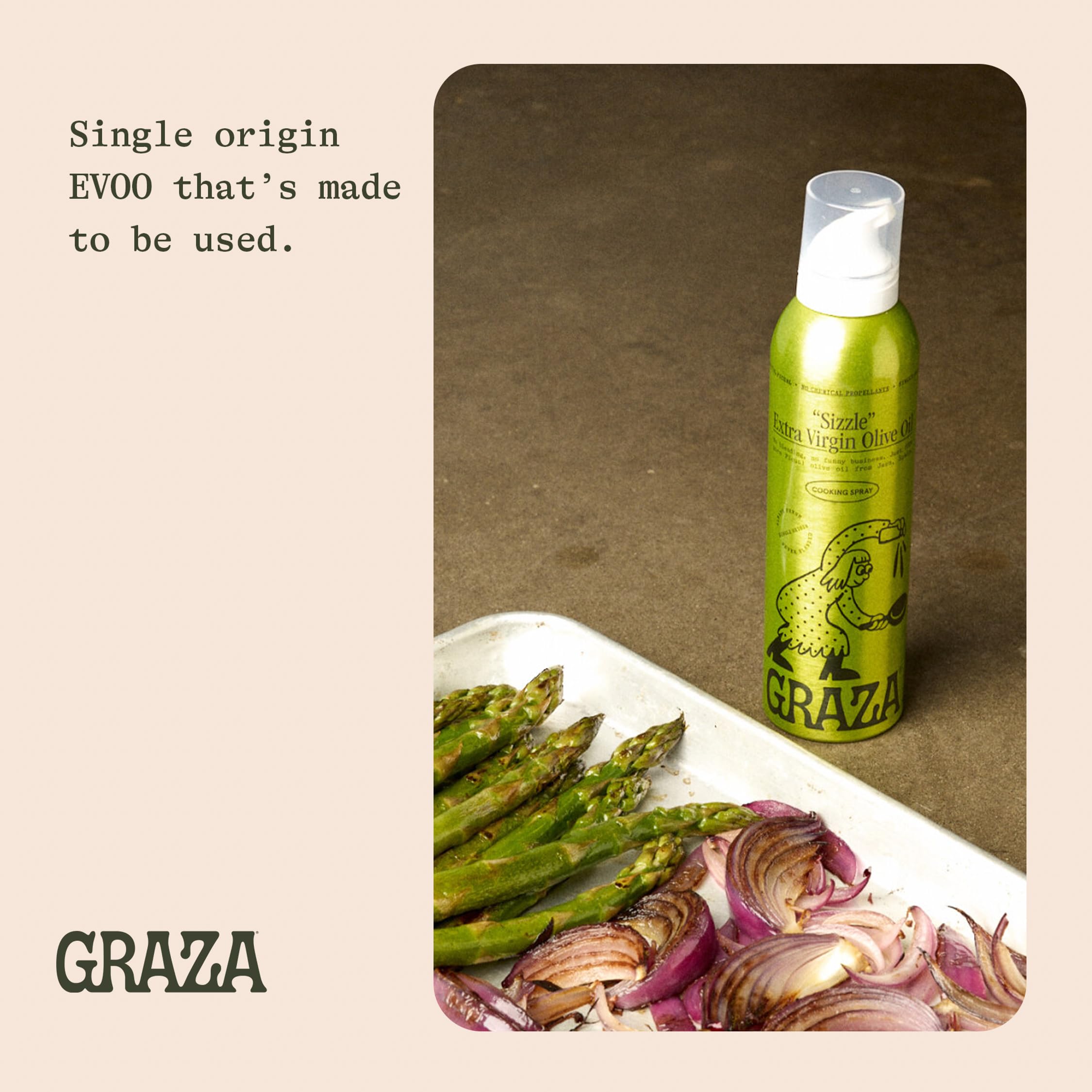 Graza Sizzle single-origin label highlights origin