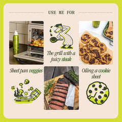 Graza Sizzle roasting use for even browning in the oven