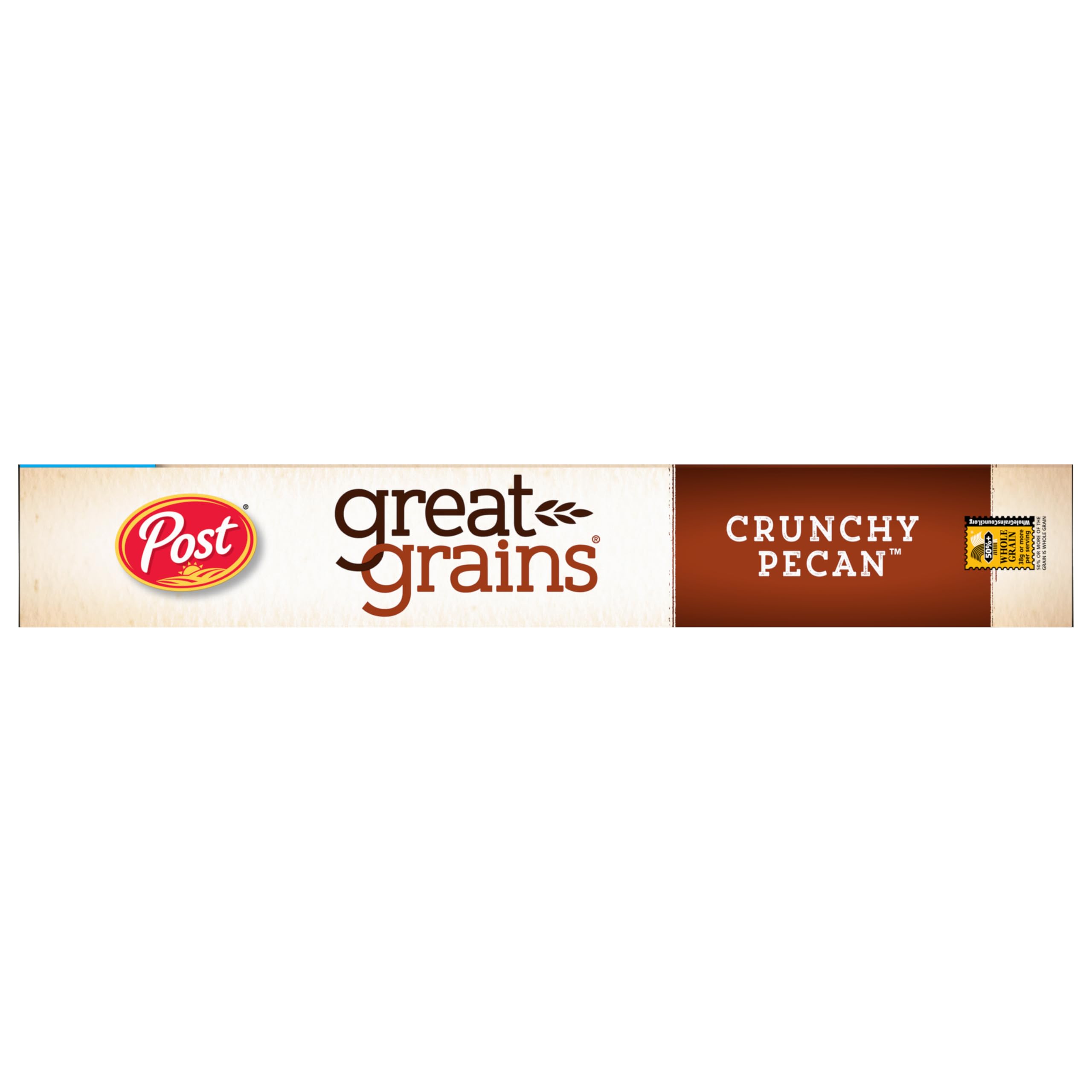 Great Grains non-GMO verified seal visible on cereal box