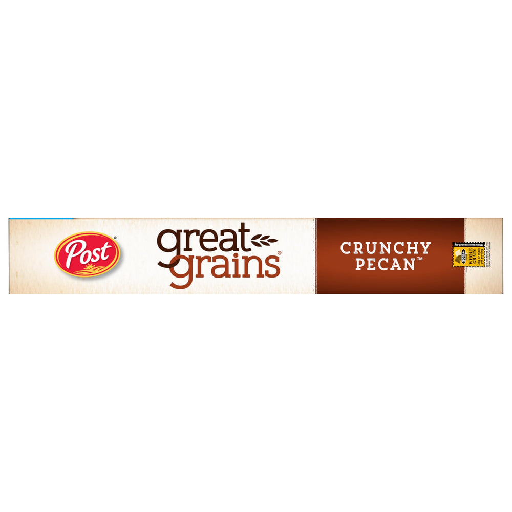 Great Grains non-GMO verified seal visible on cereal box