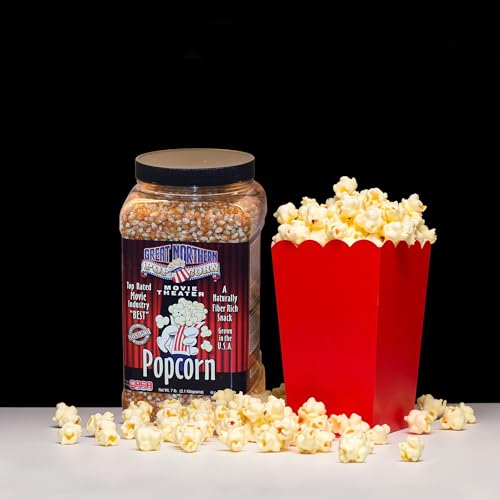 Great Northern kernels with gourmet crunch ideal for movie nights