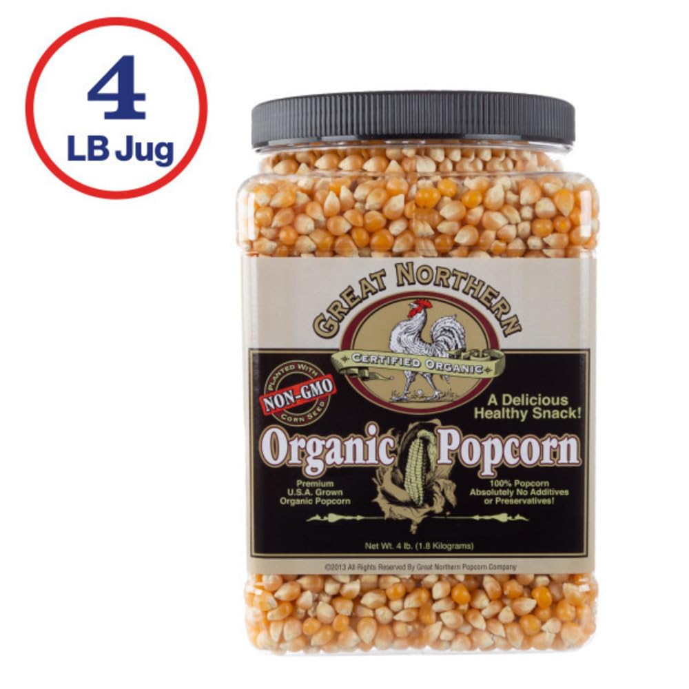 Great Northern Popcorn Stovetop Popping illustrates versatile theater-style corn