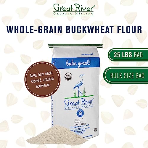 Great River Milling buckwheat crepes illustrate versatile gluten free use.