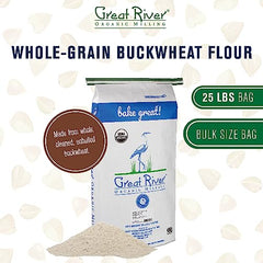 Great River Milling buckwheat crepes illustrate versatile gluten free use.
