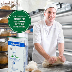 Great River Milling einkorn wheat berries cooked in salads or pilafs for texture.