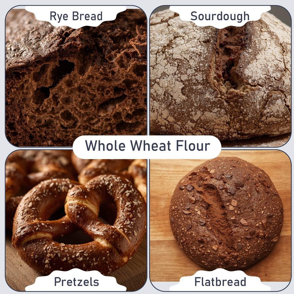 Crisp rye crackers made with Great River Milling flour for wholesome snacks