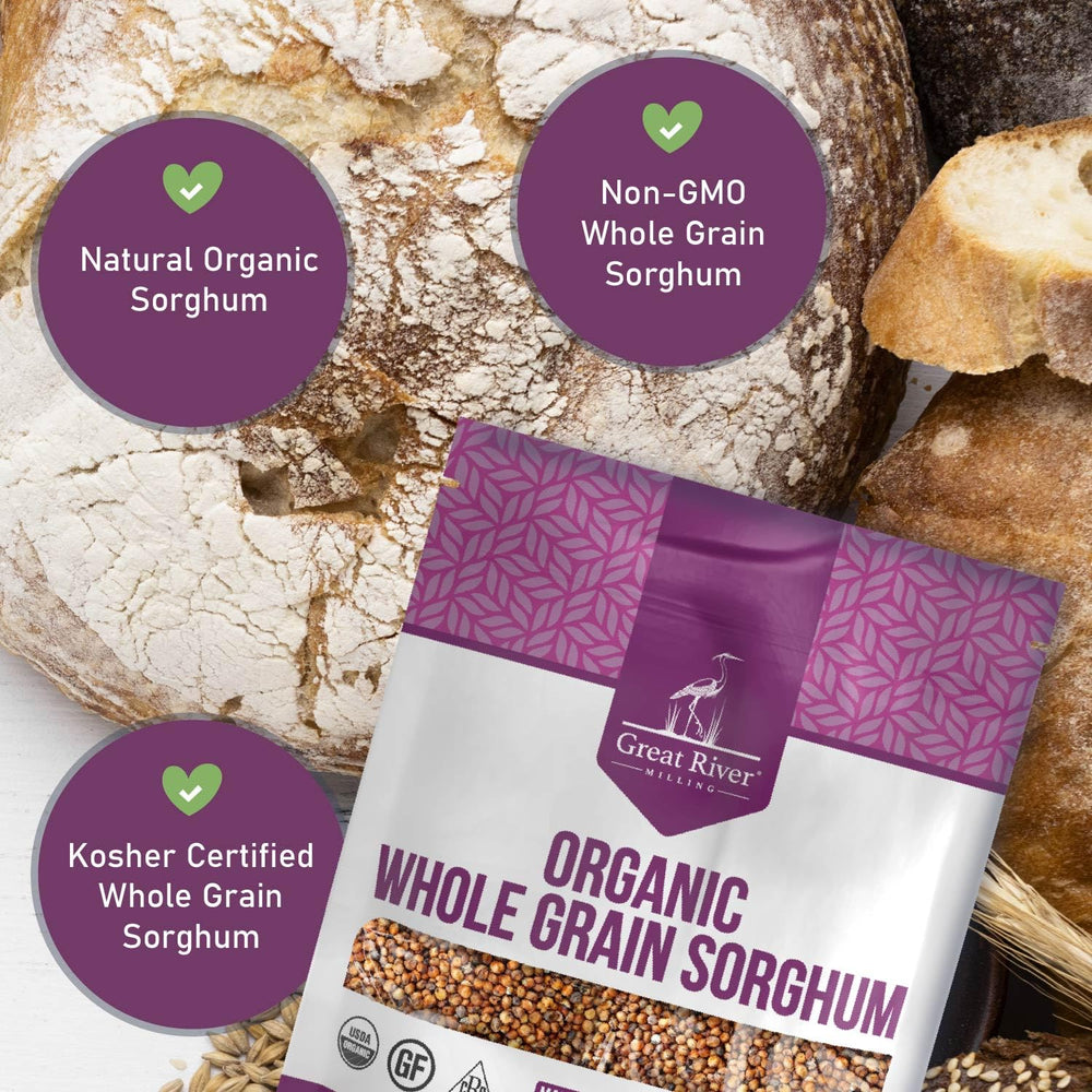 Great River Milling sorghum porridge bowl, showcasing a hearty breakfast option.
