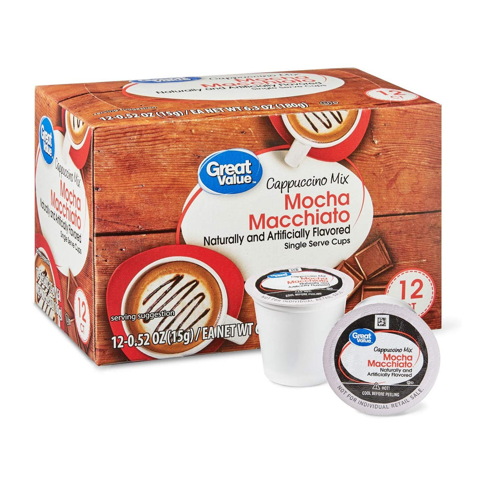 Great Value Mocha Macchiato flavor-pack offers a cozy cafe-like experience at home.