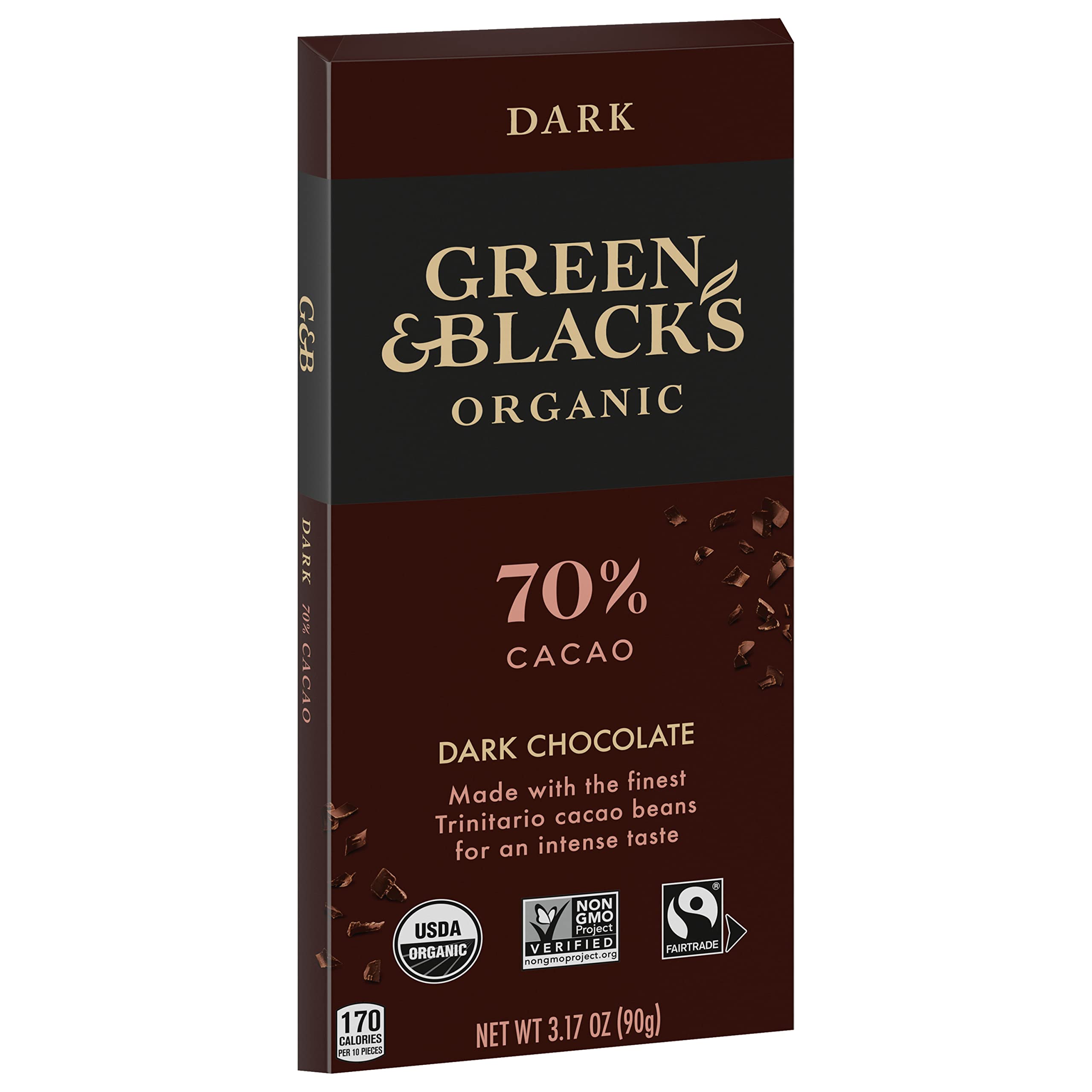 Green & Black's Organic 70% chocolate with berries pairing suggestion image