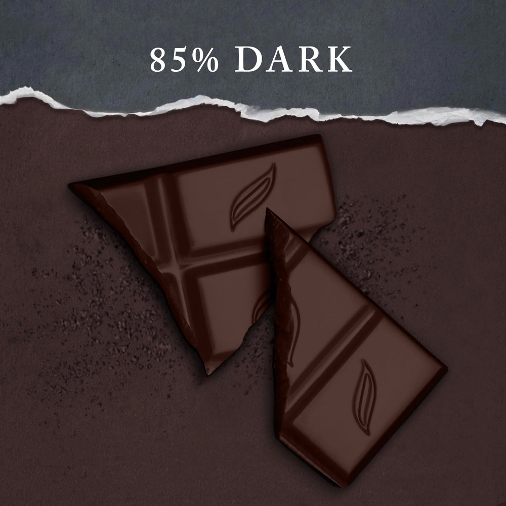 Green & Black's Organic cocoa beans from Trinitario explain bold flavor foundations.