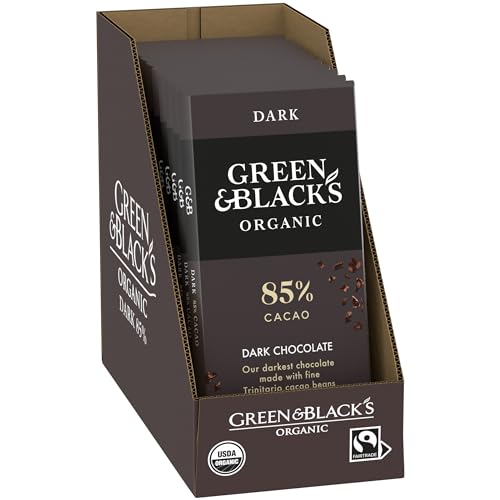 Green & Black's Organic individually wrapped bars ready for sharing.