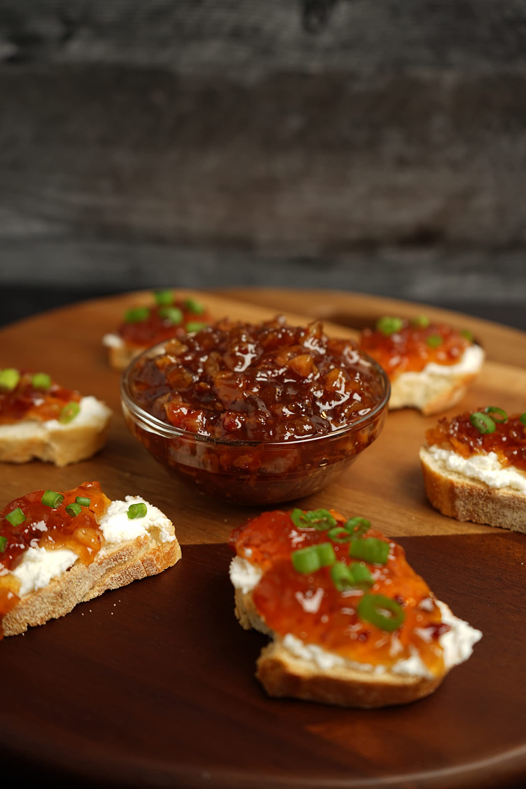 Green Jay Gourmet Bacon Jam pantry display, ready for meals