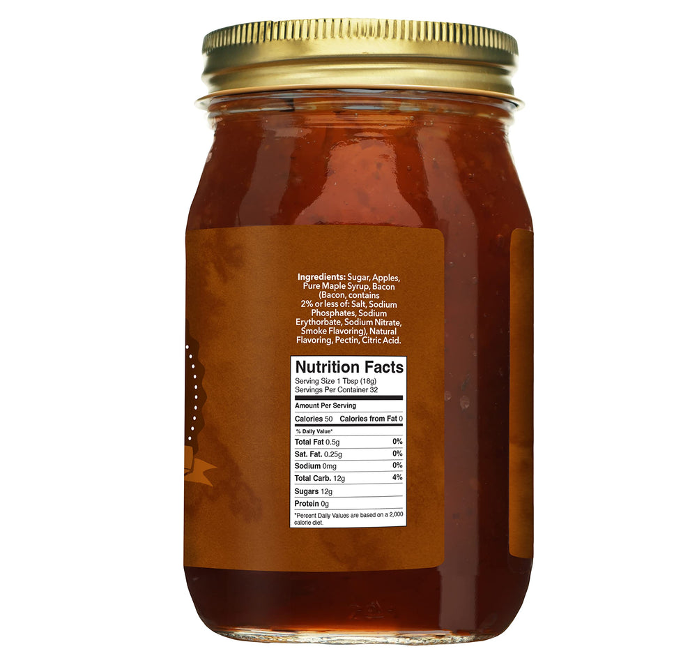 Green Jay Gourmet Maple Bacon Jam on a charcuterie board for savory-sweet pairing.