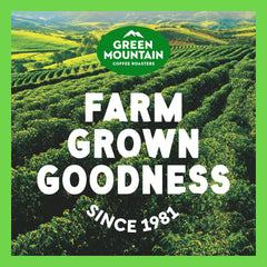 Green Mountain Breakfast Blend 100% Arabica beans deliver a clean taste.
