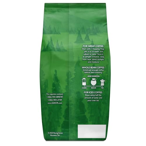 Green Mountain Breakfast Blend Decaf eco-packaging signals planet-friendly choices