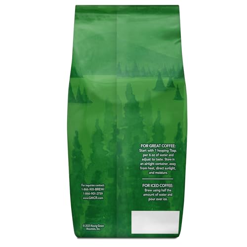 Green Mountain Breakfast Blend kosher-certified label assures trusted quality.