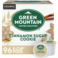 Green Mountain Cinnamon Sugar Cookie Keurig pod ready for a warm morning brew.