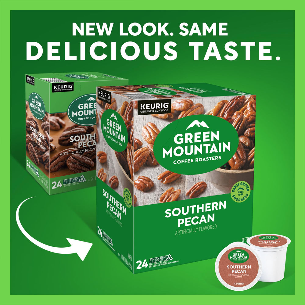 Green Mountain Coffee light roast brew showcases smooth flavors in a quick Keurig cup.