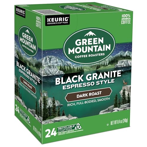 Green Mountain Coffee Roasters Black Granite Orthodox Union kosher certification on packaging