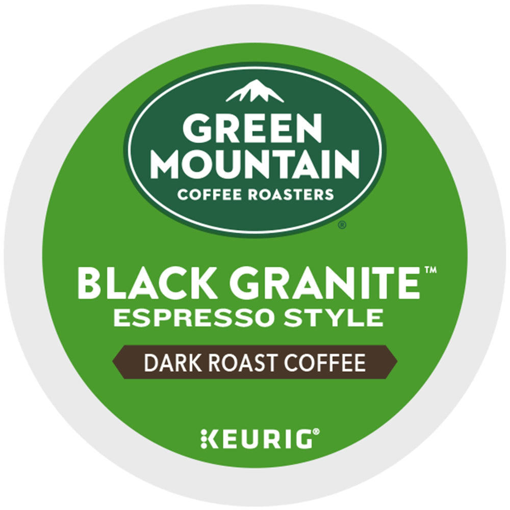 Green Mountain Coffee Roasters Black Granite sustainability story from responsibly sourced beans