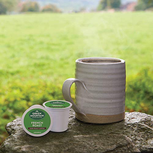 Green Mountain French Roast 96-count box ready for daily use.
