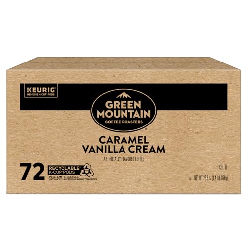 Green Mountain Coffee Roasters brew close-up shows rich crema and inviting aroma.