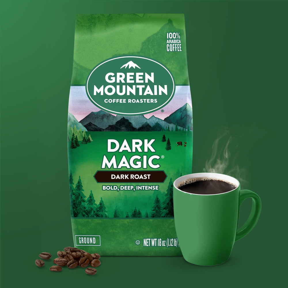 Green Mountain Dark Magic carries a kosher-certified label for clarity