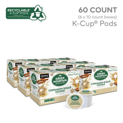 Green Mountain Holiday Blend cup captures festive aroma for gatherings.