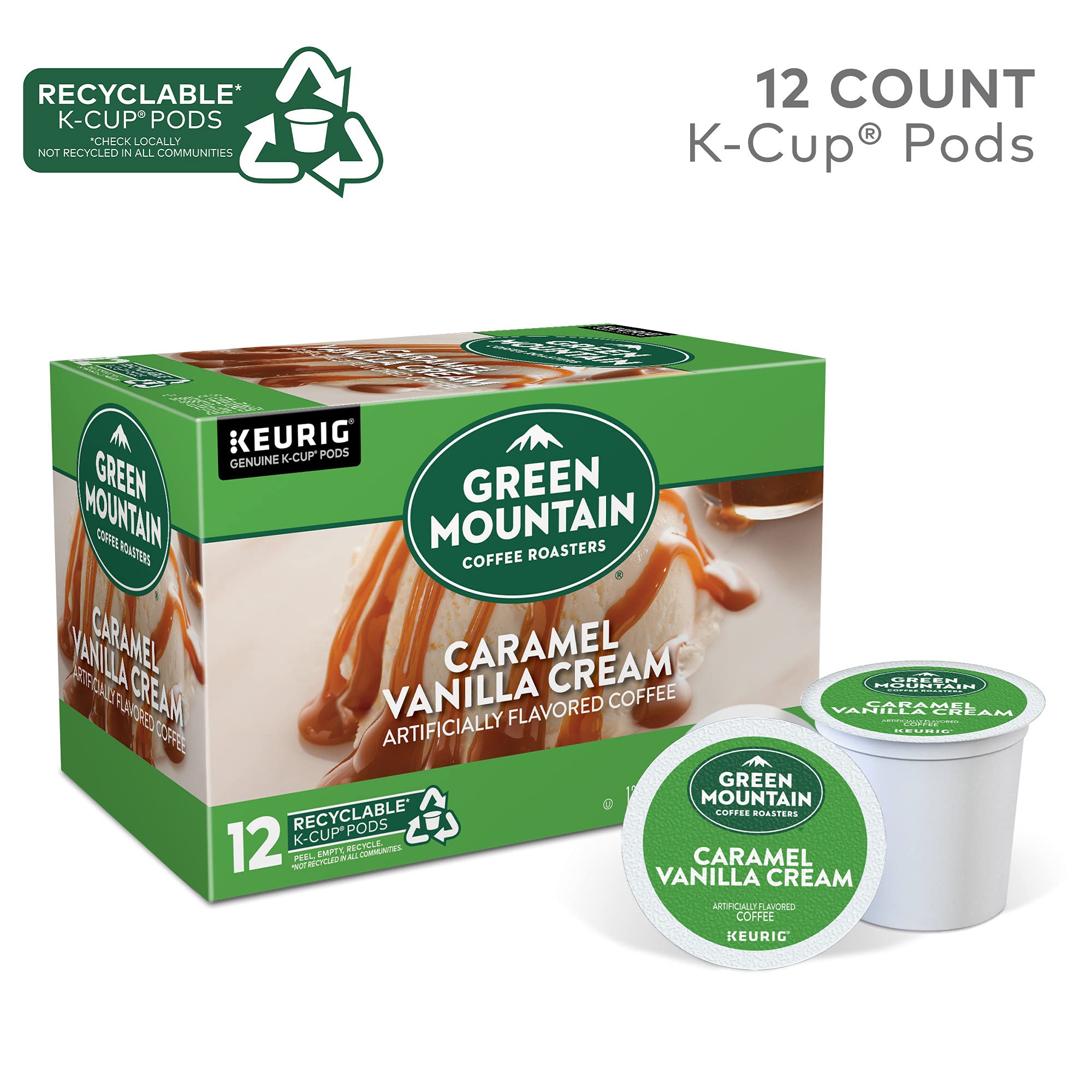K-Cup box collection arranged for display