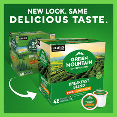 Green Mountain Coffee Roasters light roast arabica K-Cup pod ideal for morning clarity.