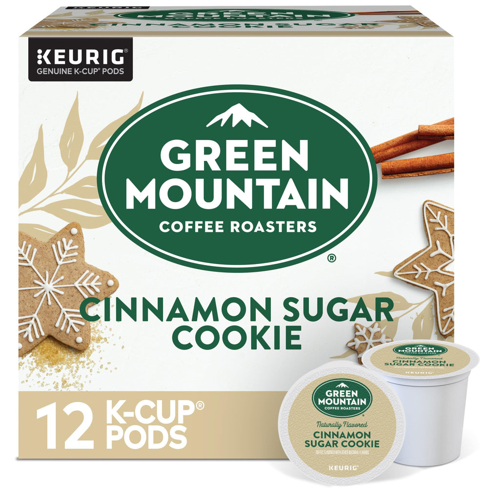 Green Mountain Cinnamon Sugar Cookie pod aroma for a comforting morning ritual