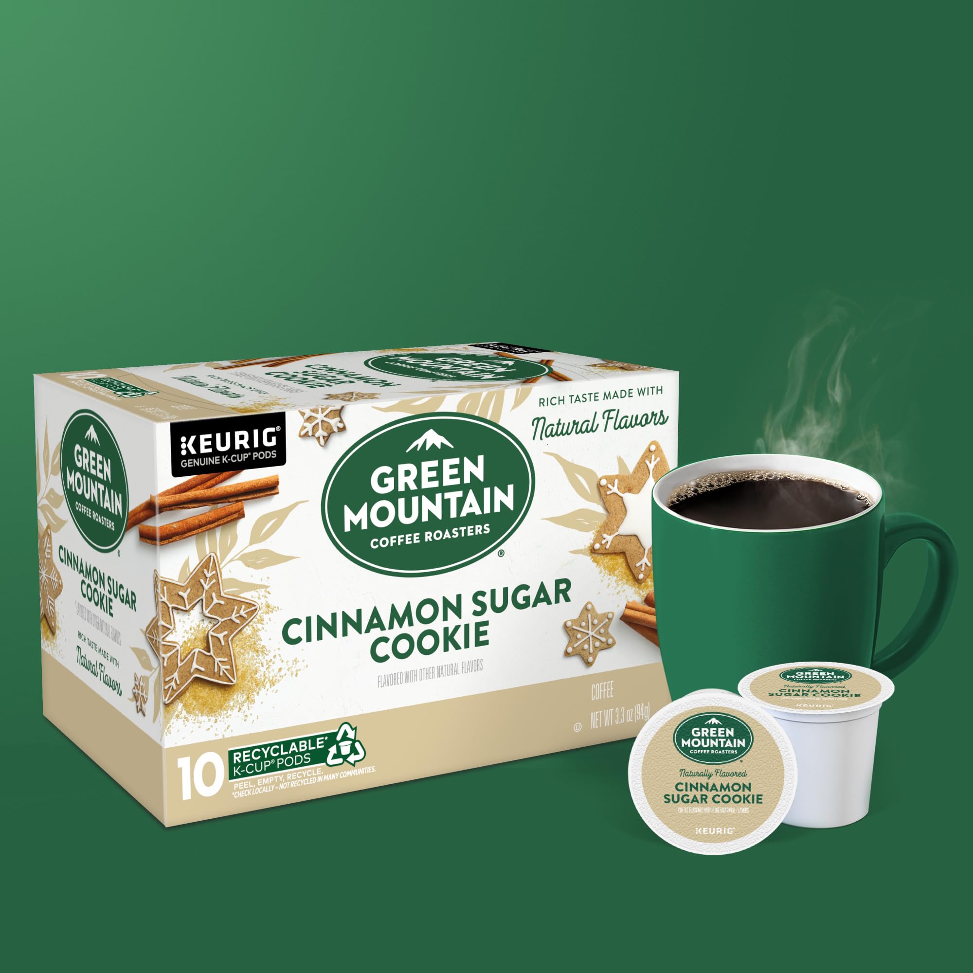 Green Mountain morning routine pod starts your day with ease.