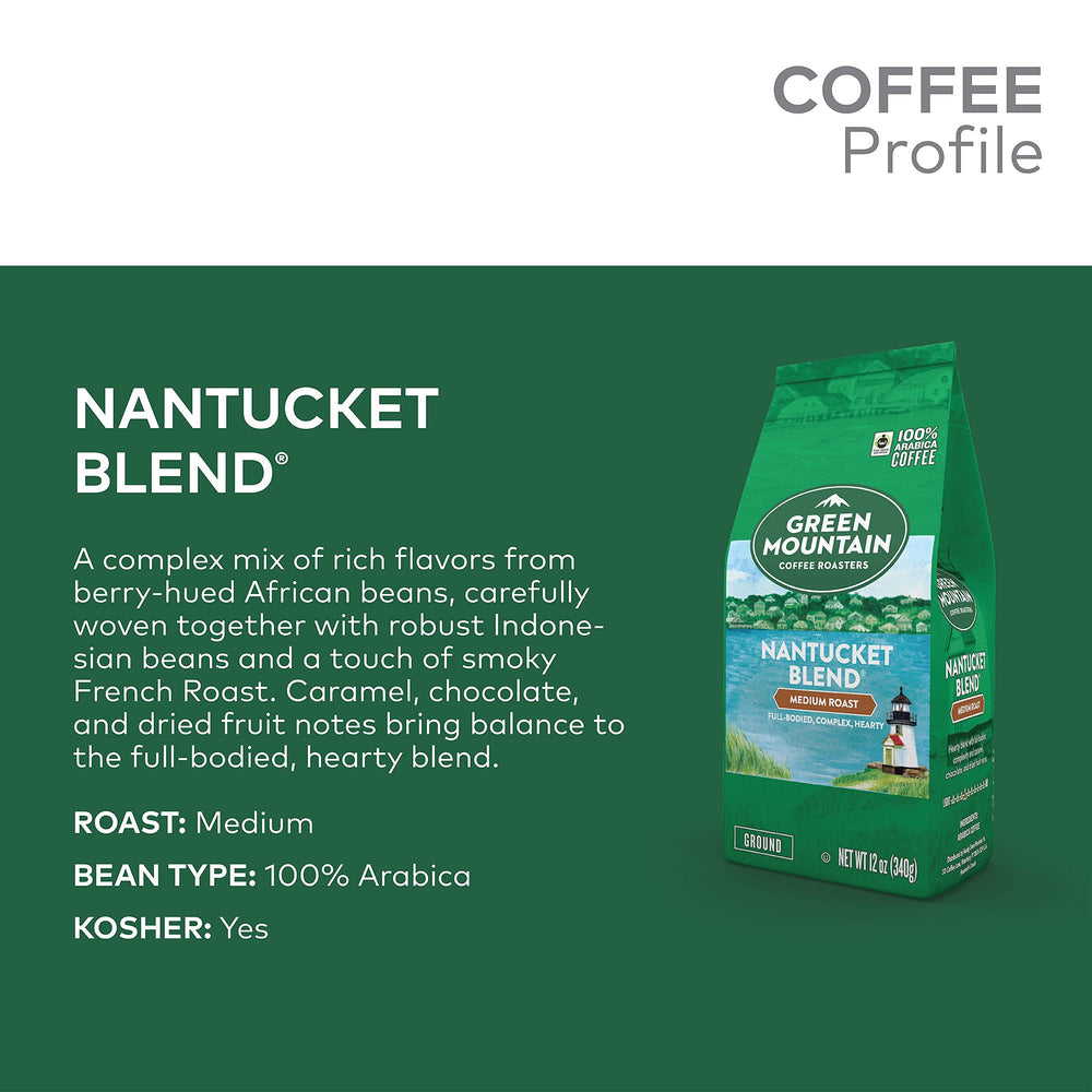 Green Mountain Nantucket Blend mug-steam—aroma rises invitingly, perfect for slow weekend mornings
